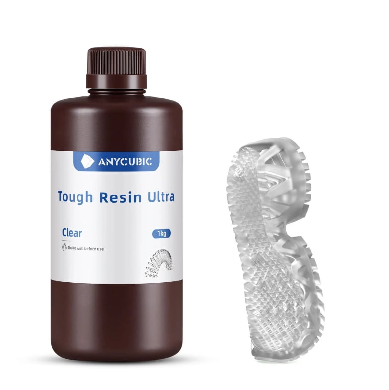 Anycubic Tough Resin Ultra 1 Kg - Şeffaf