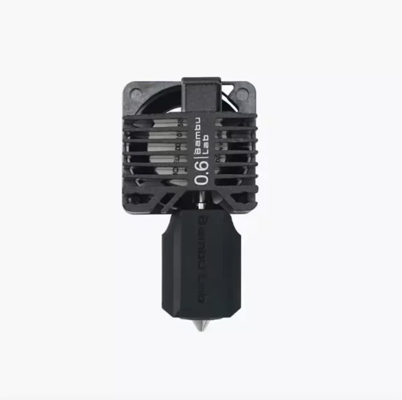 Bambu Lab P1 Serisi 0.6mm Hotend Seti - Sertleştirilmiş Çelik