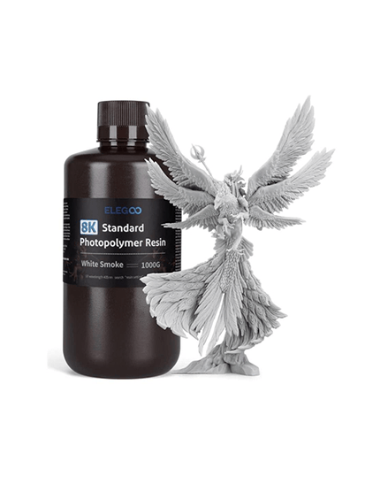 ELEGOO 8K Standart Fotopolimer Reçine White Smoky 1kg