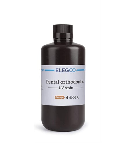 ELEGOO Dental Ortodontik UV Reçine 0.5 Kg - Turuncu