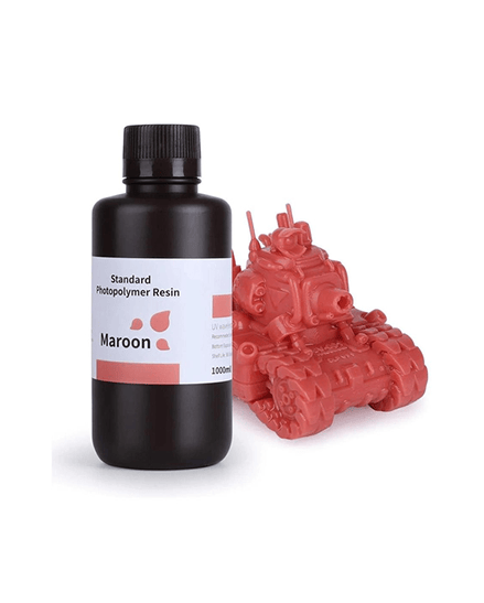 ELEGOO Standart Fotopolimer Reçine Maroon (Bordo) 1 Kg