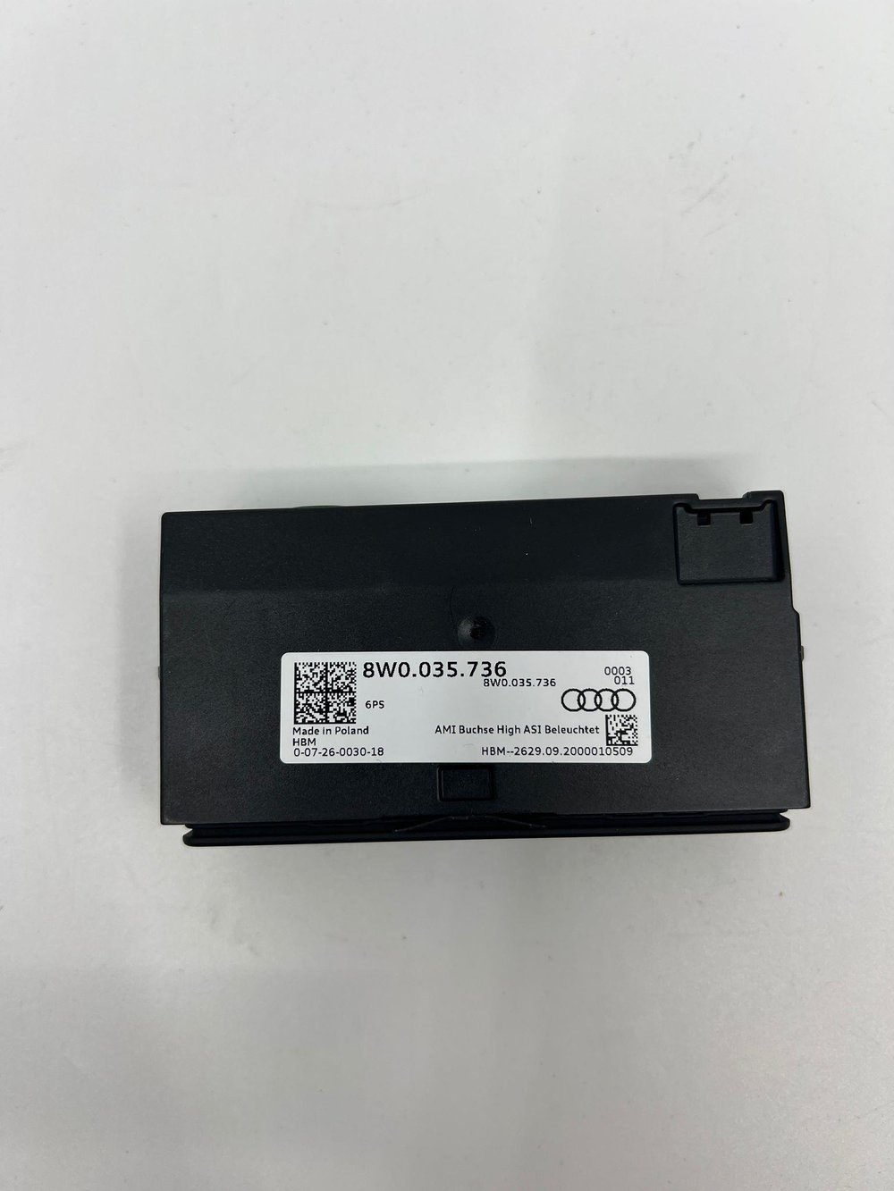 Audi MMI Usb Priz 8W0 035 736