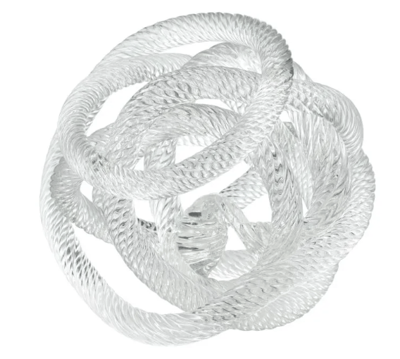 Desk Accessory Dominico clear  glass L