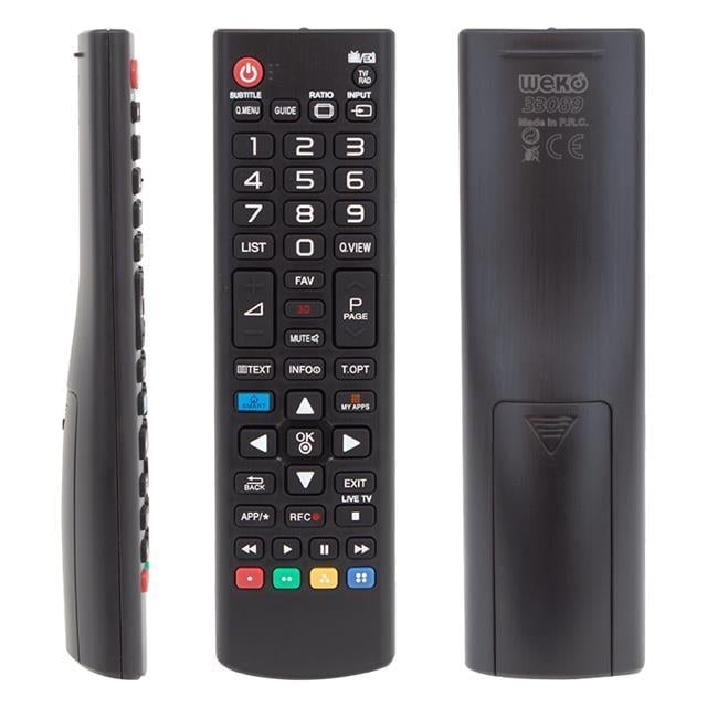 LG RM-L1162 Smart My Apps Tuşlu Kısa Lcd-Led Tv Kumandası (AKB73715601A)