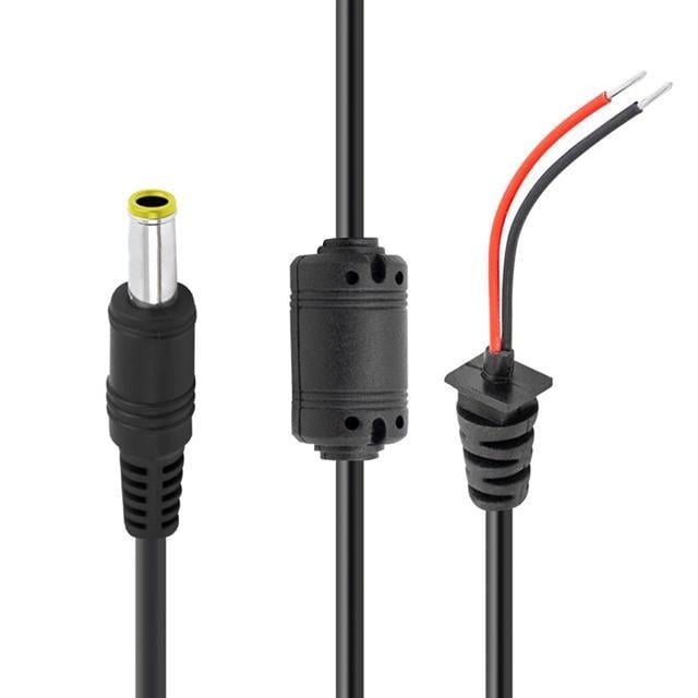 Notebook Adaptör Kablosu Jacklı 5.5-3.0 Uç