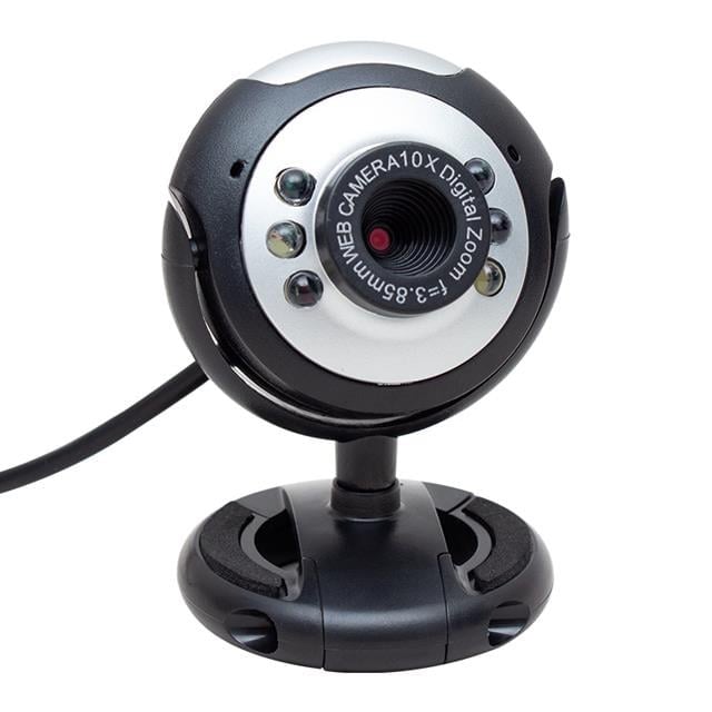 Powermaster 1.3 MP 10x Zoom Ledli Mikrofonlu Pc Webcam PM-3962