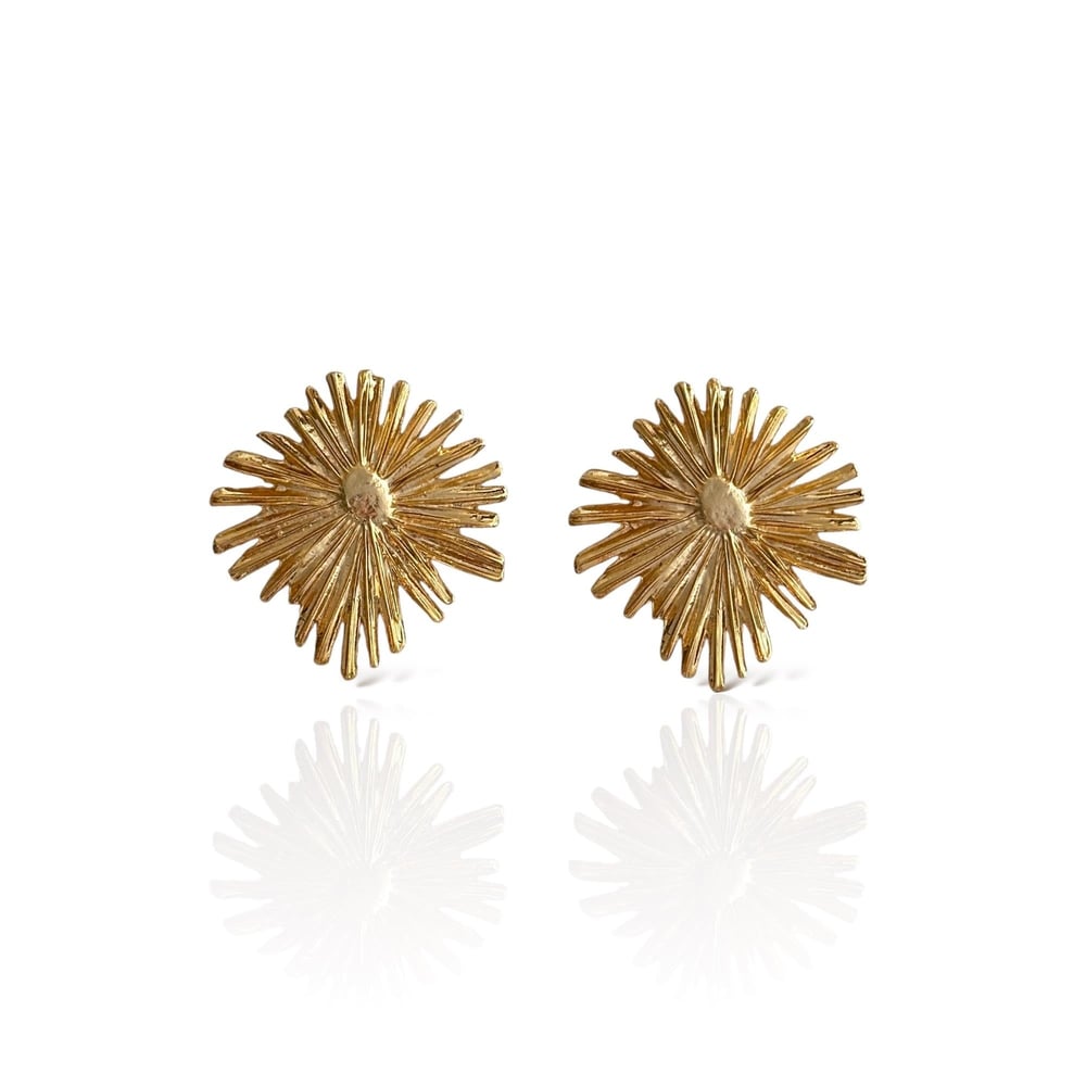 Flora Gold Küpe