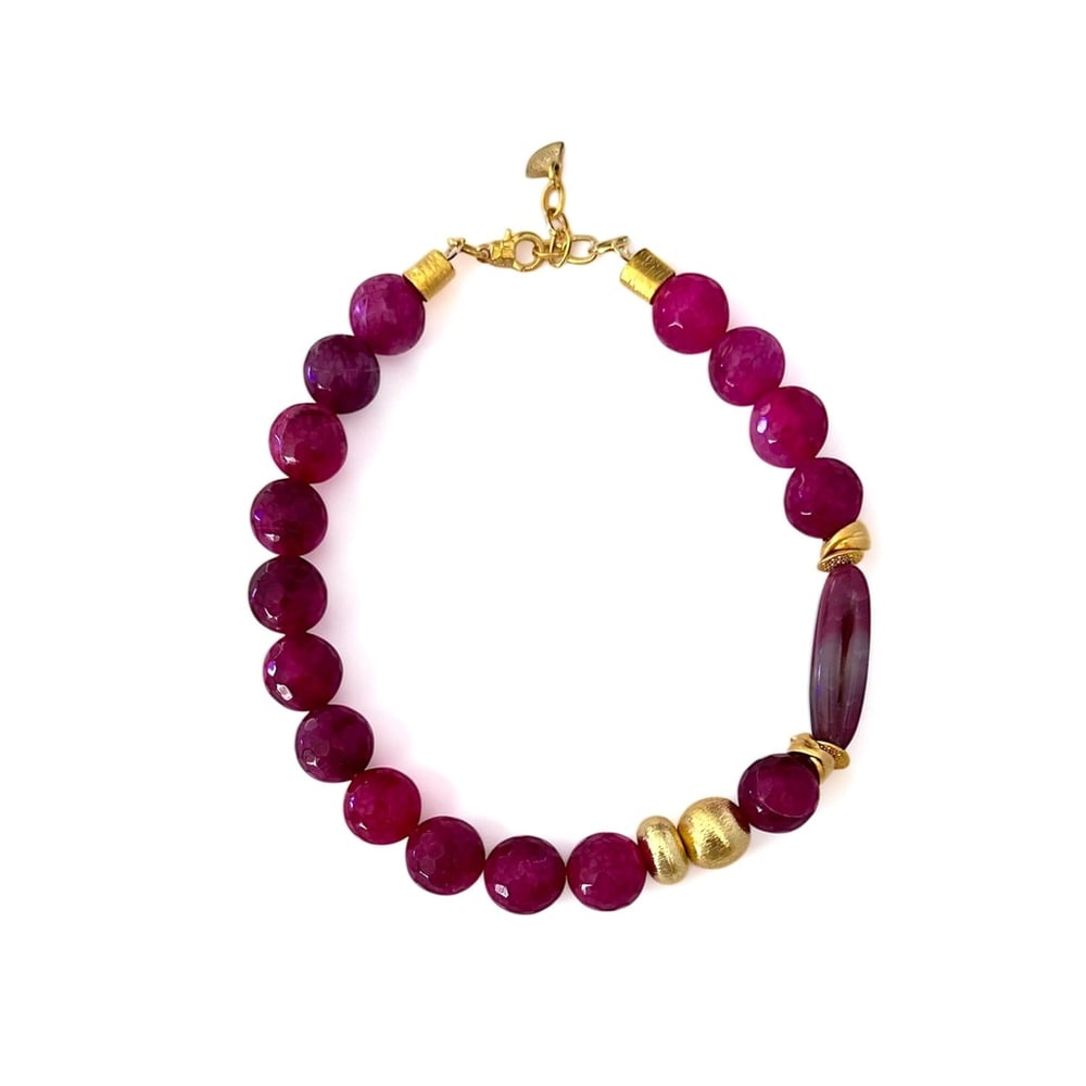 Ruby Glow Kolye