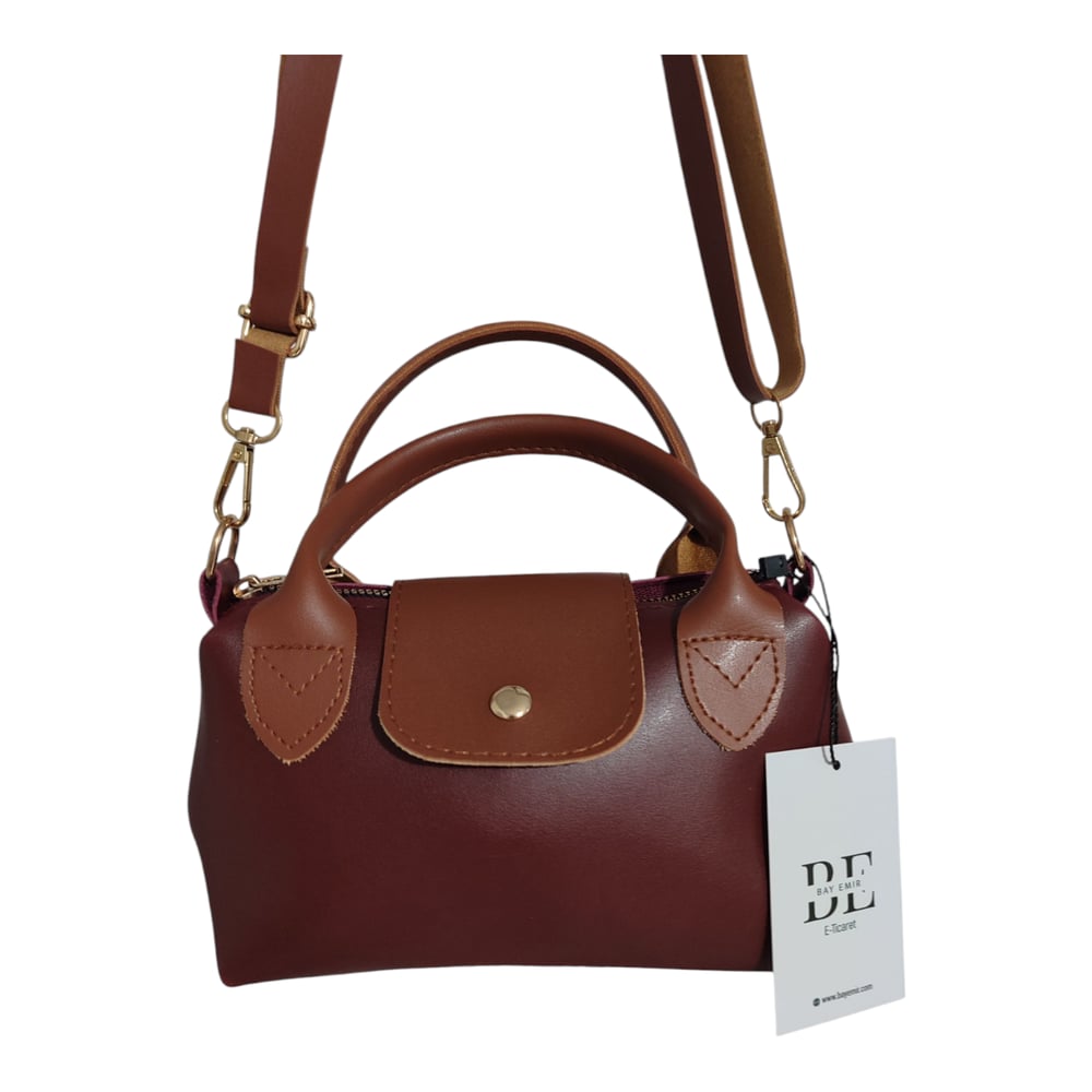 MARİ SMALL SHOPPER ÇANTA ACI KAHVE