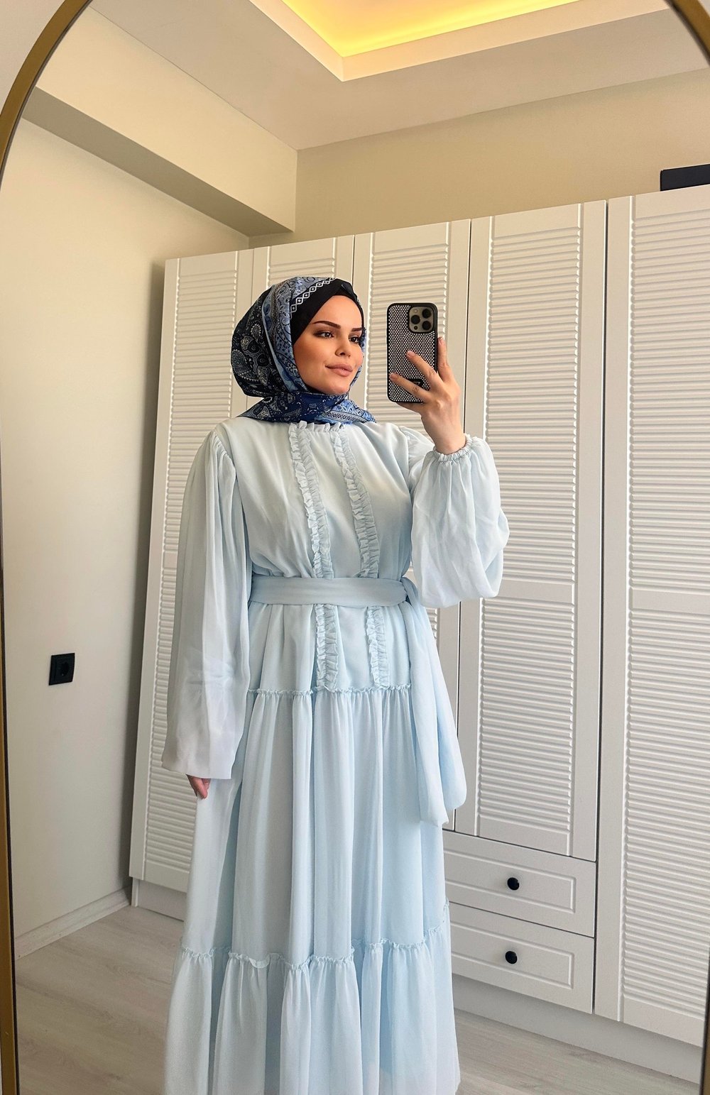 Talya Şifon Elbise