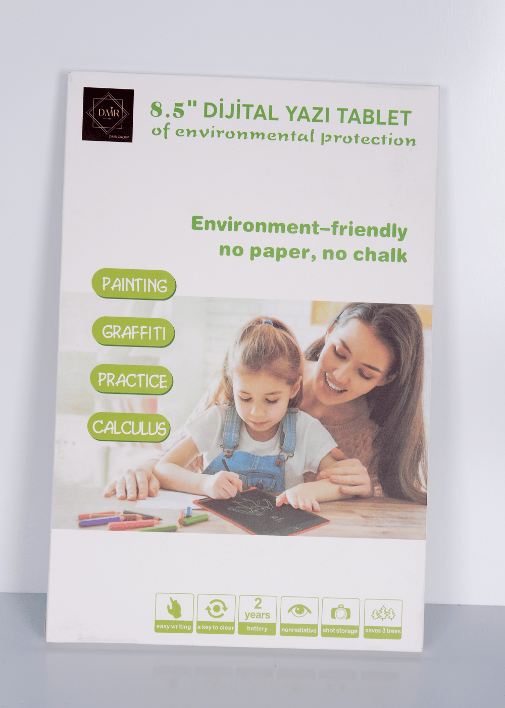 Dijital Yazı ve Çizim Tableti Kırmızı