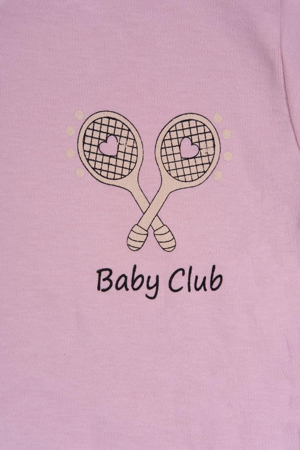 Fırfır Detaylı Baby Club Kız Bebek Şortlu Takım Gül Kurusu