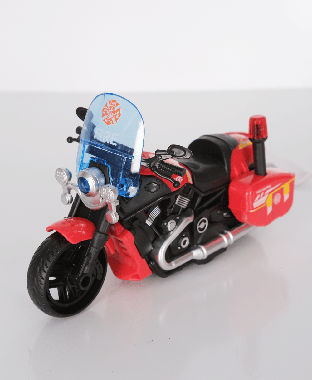 Sürtmeli Oyuncak Motosiklet Kırmızı