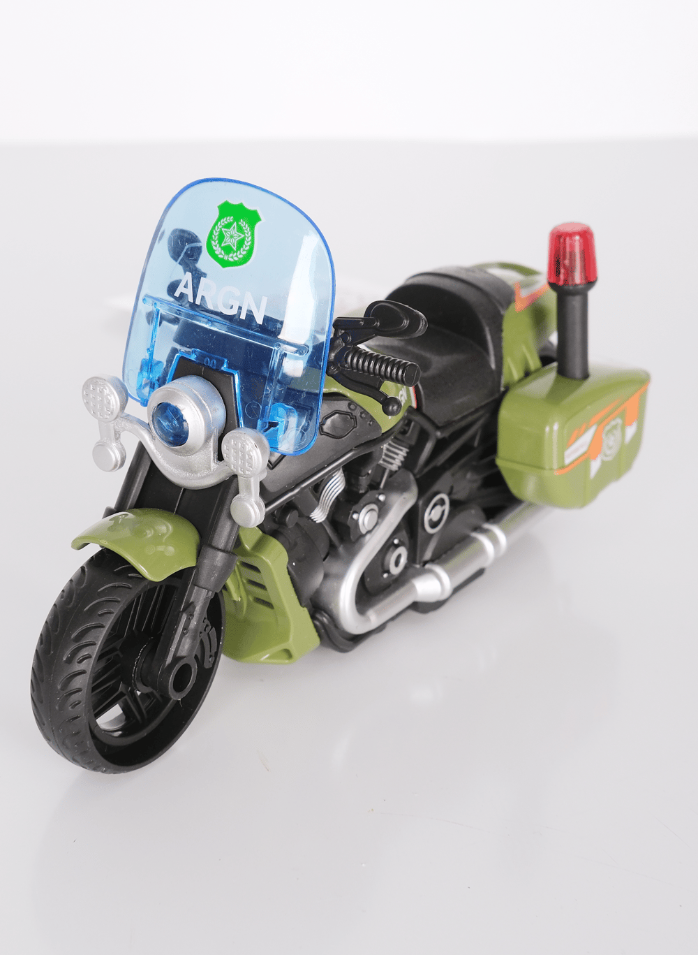 Sürtmeli Oyuncak Motosiklet Yeşil