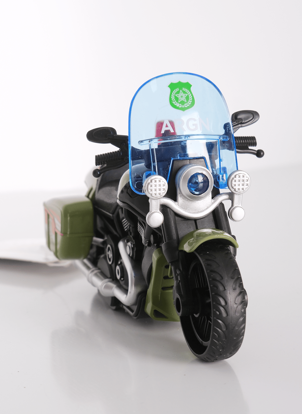 Sürtmeli Oyuncak Motosiklet Yeşil