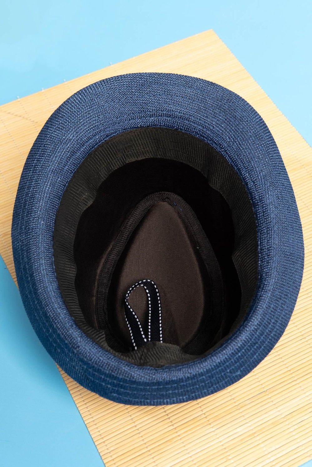 Yazlık Örgü Fedora Şapka Laciver