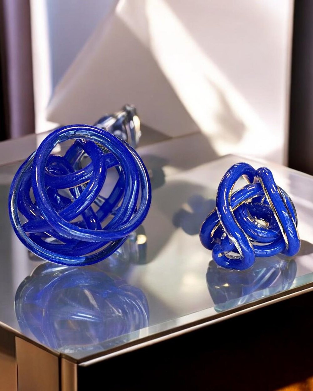 2'li Cam Sarmal Set Gold