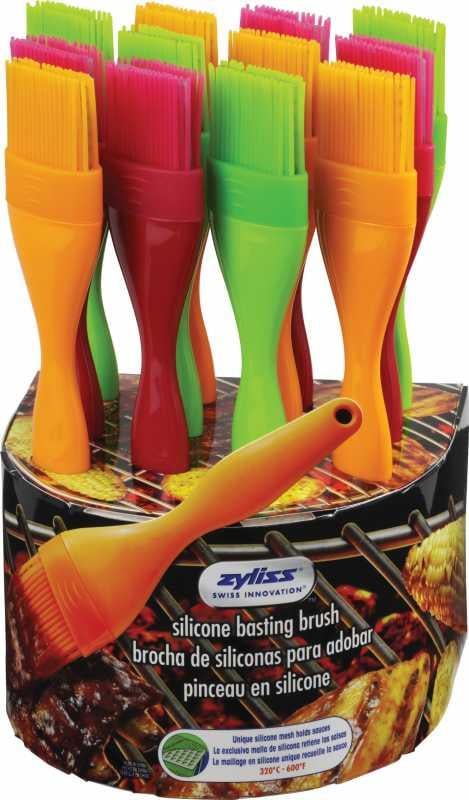 Zyliss E71567 Silikon Yağlama Fırçası, 12li Stand