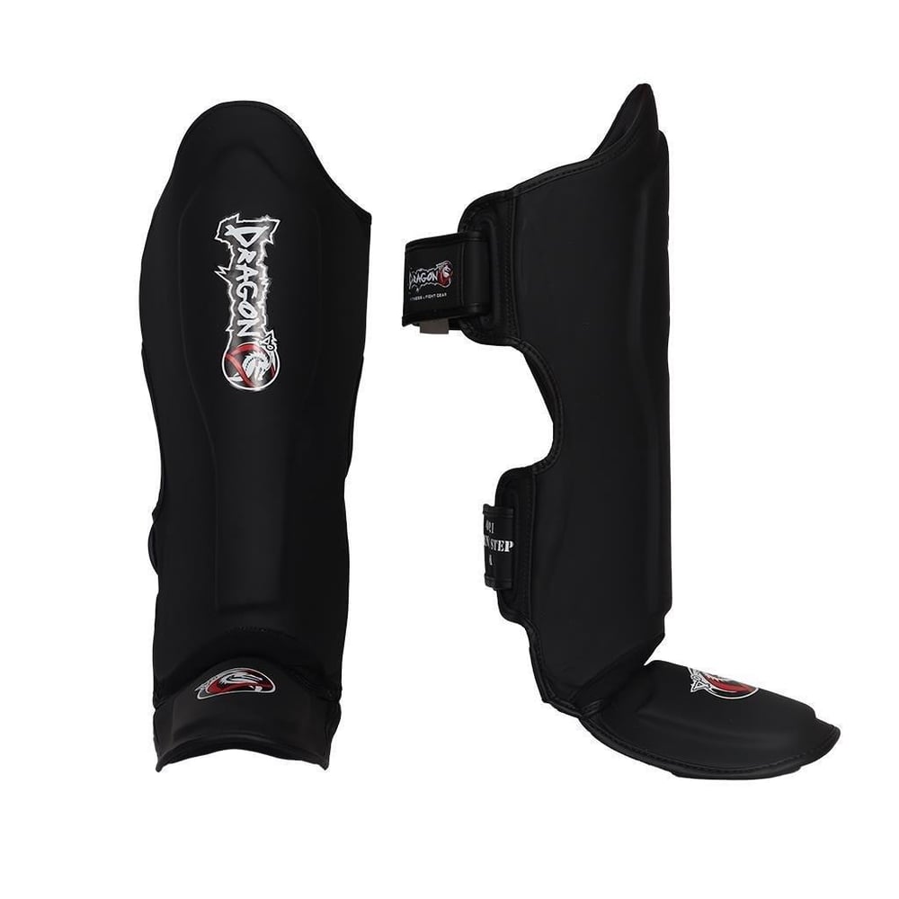 DragonDo 40721-P Muaythai Kaval Ayak Koruyucu 0825 Siyah Kick Boks Kaval Koruyucu