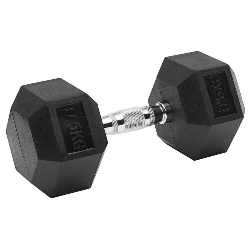 DragonDo Kauçuk Altıgen Dambıl 17,5 Kg