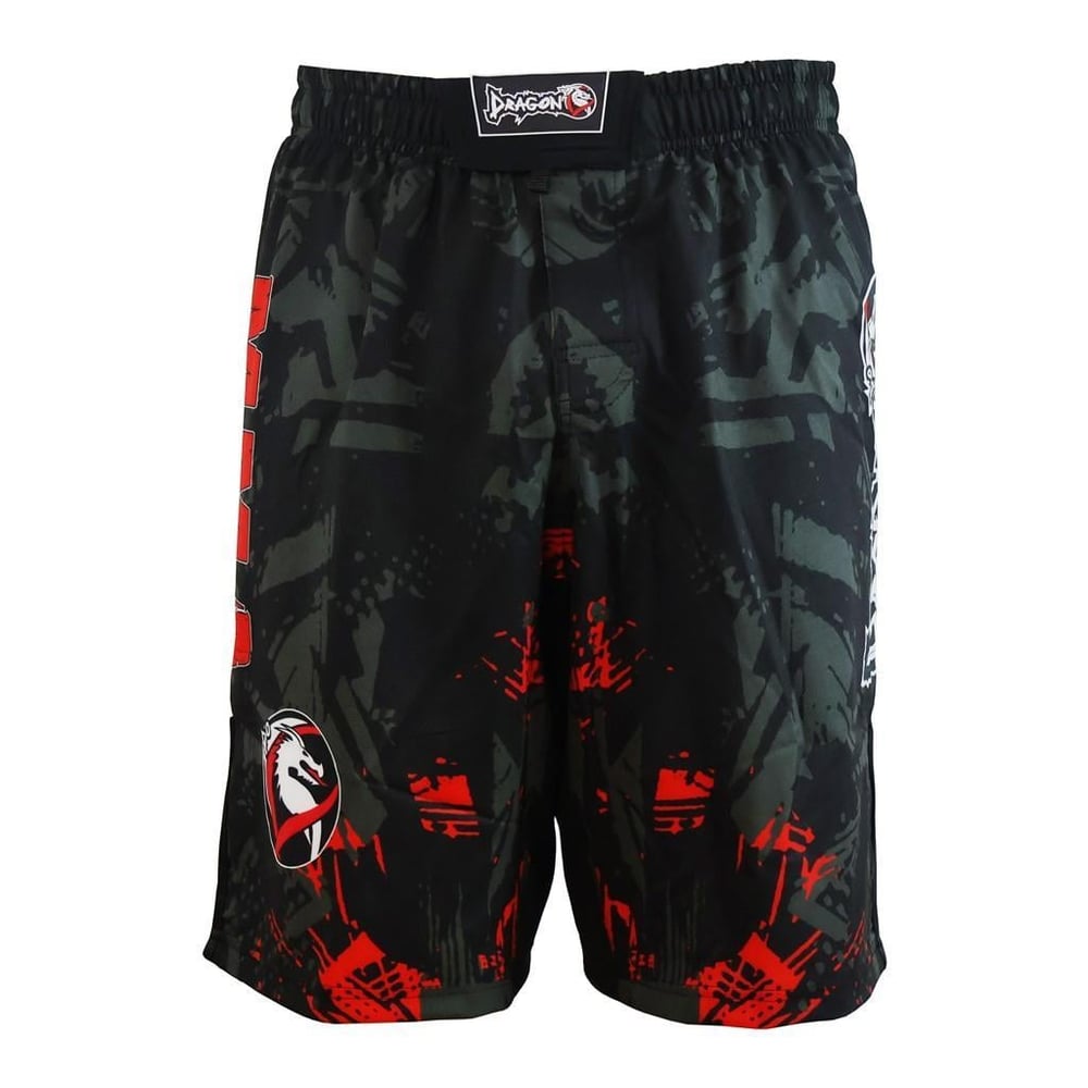 DragonDo M01 Red Maze MMA Şortu Antrenman Şortu