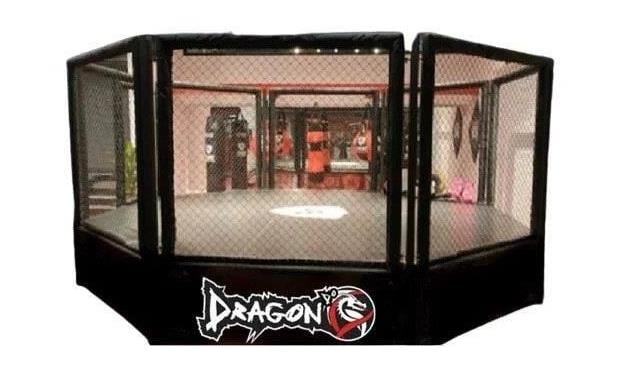 DragonDo MMA Kafes Dövüş Ringi 5 Mt x 40 Cm Sekizgen