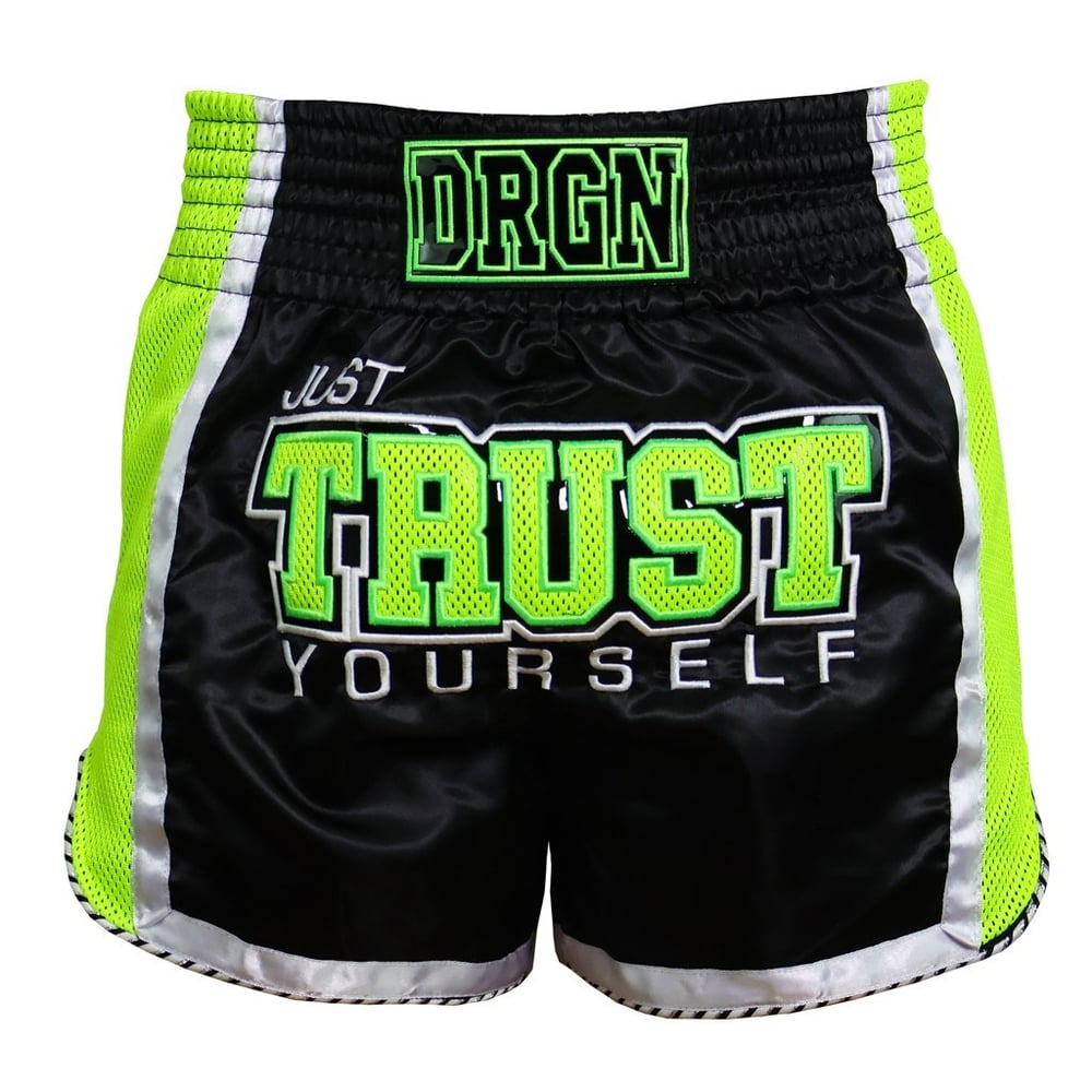 DragonDo MT3110 Embroidered Muay Thai Shorts