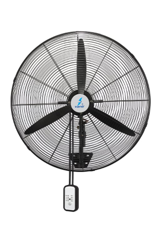 Duvar Tipi Kumandalı Sanayi Vantilatör 180W KCF292KD  