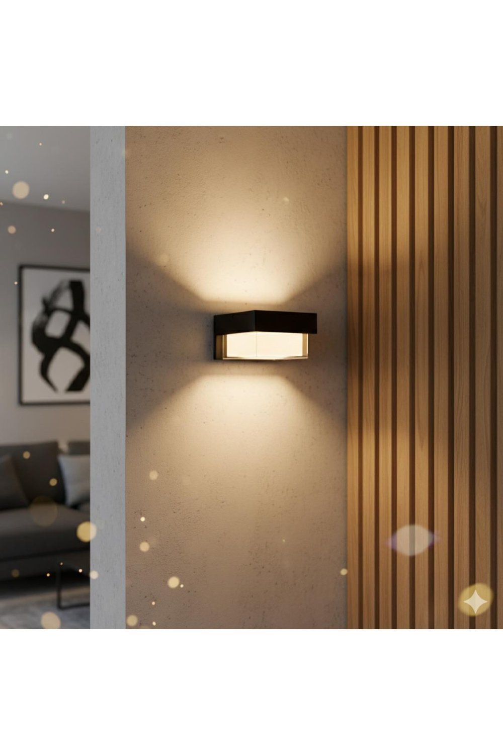 KDA713 Pluton Serisi Modern LED Aplik 12W Günışığı (ABS Kasa)