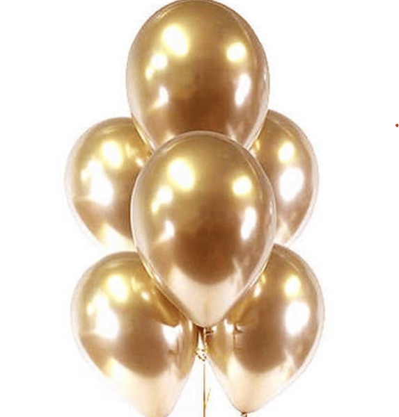 GOLD KROM 50 ADET BALON