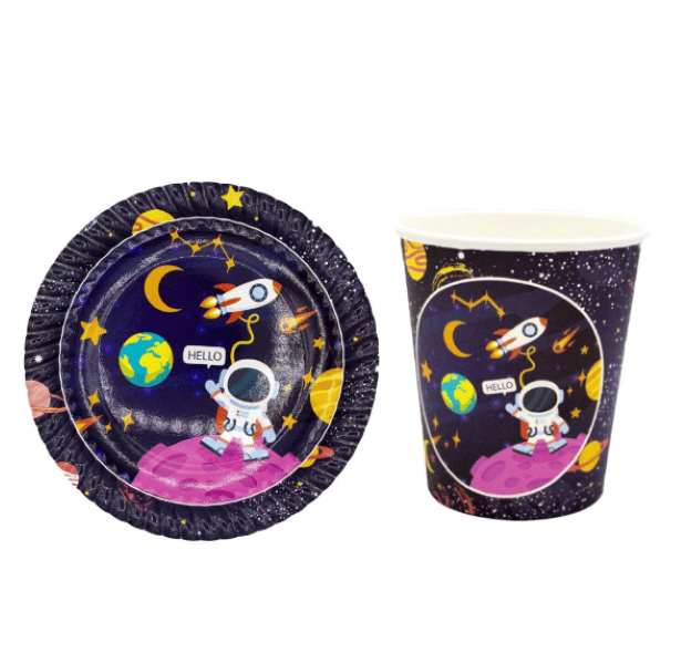 UZAY TABAK/BARDAK SET 8’Lİ