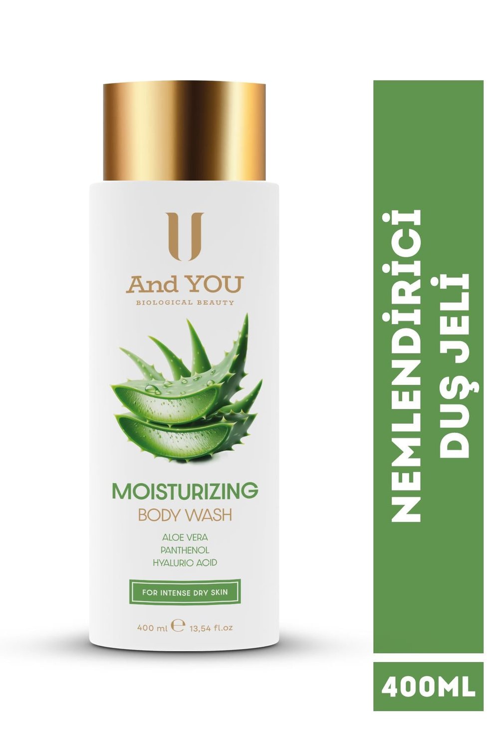 And You Nemlendirici Duş Jeli 400 ml