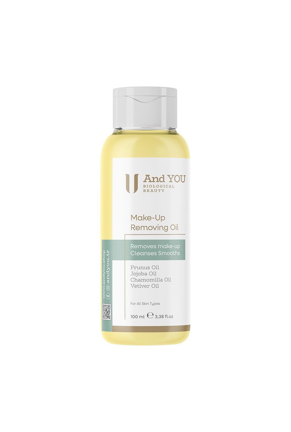 And You Makyaj Temizleme Yağı 100 ml