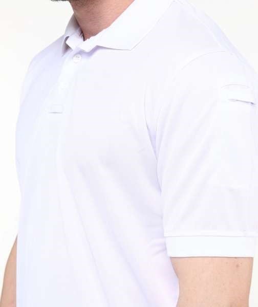 Urban Tactical Polo Yaka T-Shirt / Beyaz
