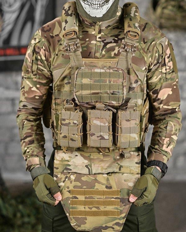 Single Sword Kasık Korumalı Pratik Hücum Yeleği Kod-5