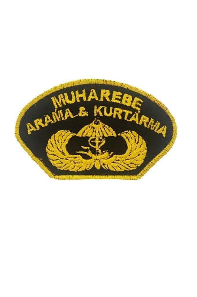 Single Sword MAK Nakış Patch - Muharebe Arama Kurtarma Nakış Arma Peç