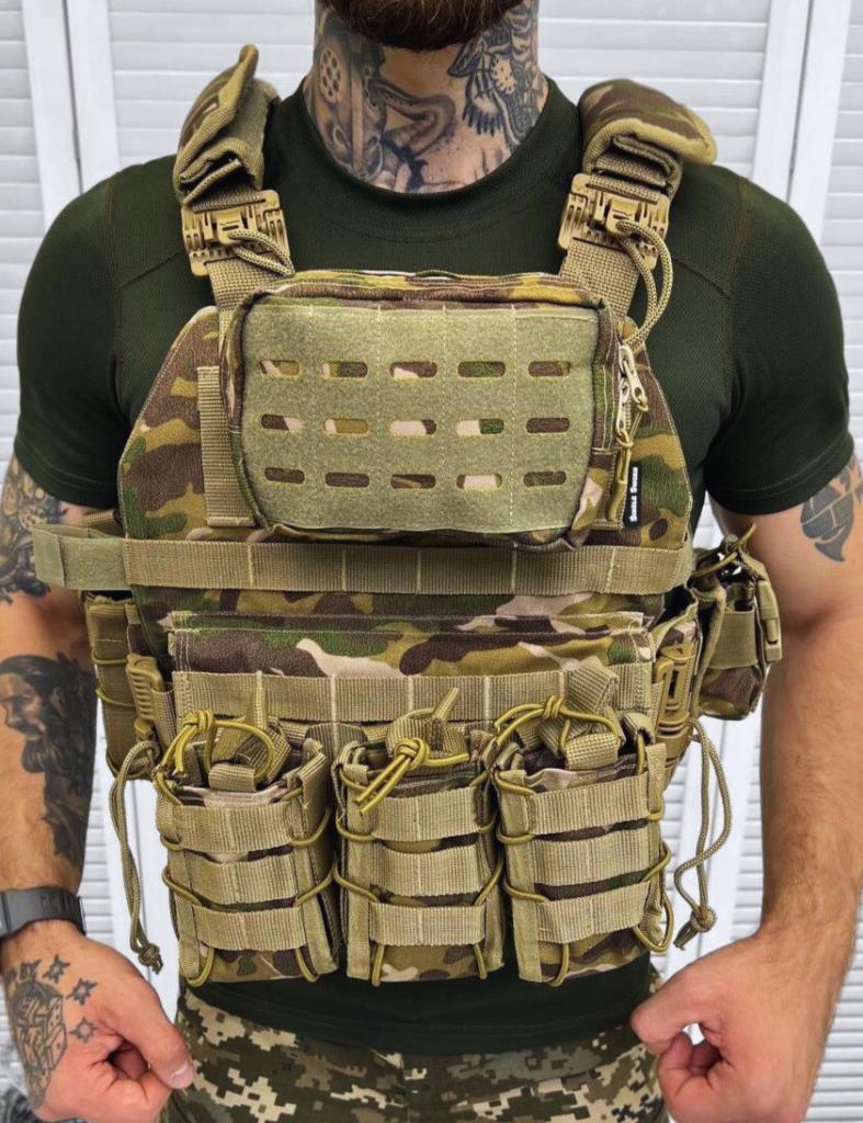 Single Sword Pratik Tak Çıkar Özellikli Tokalı Kod-7 Yan Korumalı Akrep Hücum Yeleği 