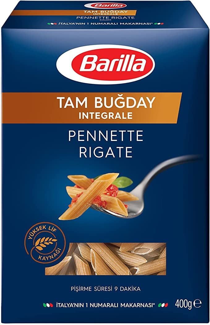 BARİLLA INTEGRALE KALEM  400 GR