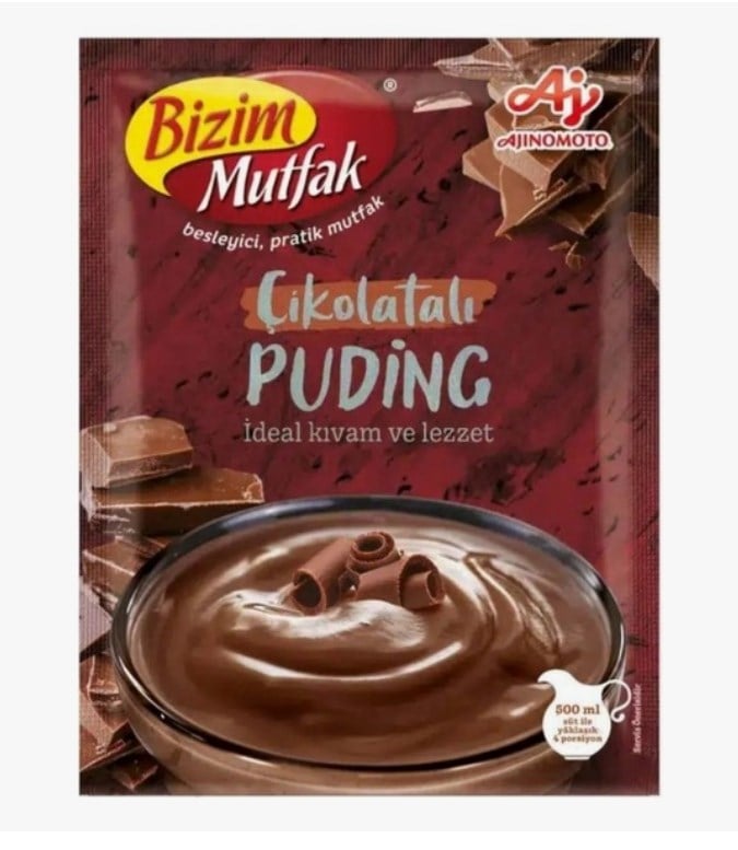 BİZİM MUTFAK ÇİKOLATALI PUDİNG 95 GR
