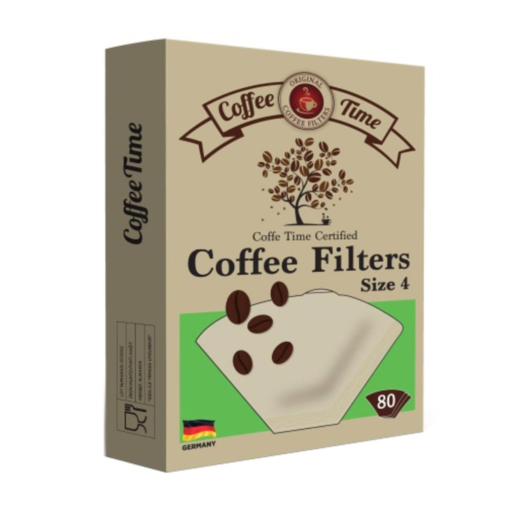 COFFEE TİME KAHVE FİLTRE KAĞIDI 80'Lİ