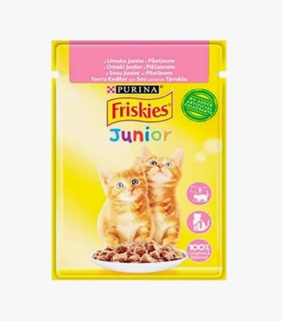 FRİSKİES YAVRU KEDİ TAVUKLU ÖDÜL MAMASI 85 GR