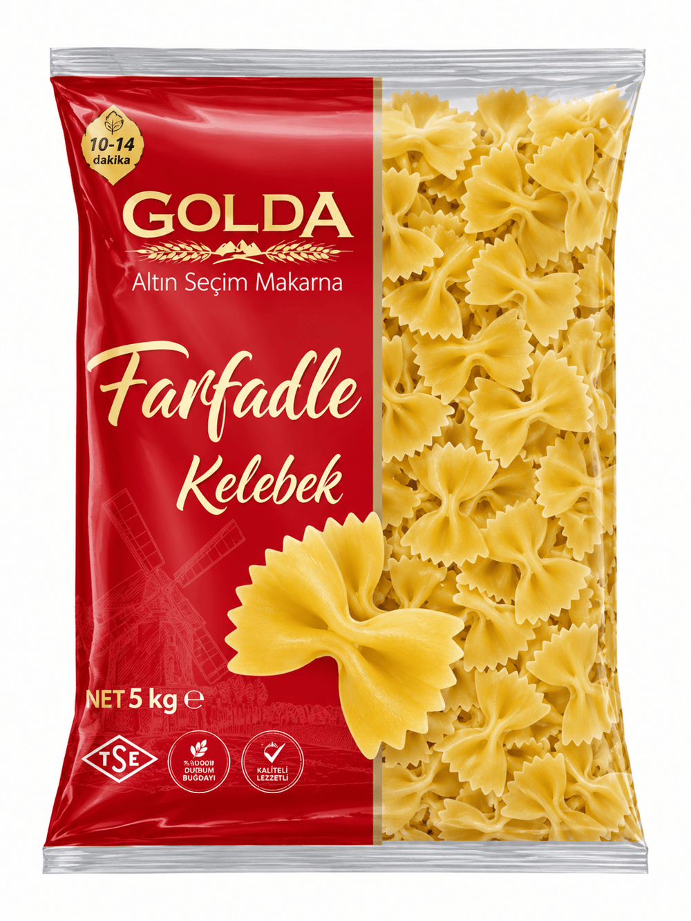 GOLDA KELEBEK MAKARNA 5 KG