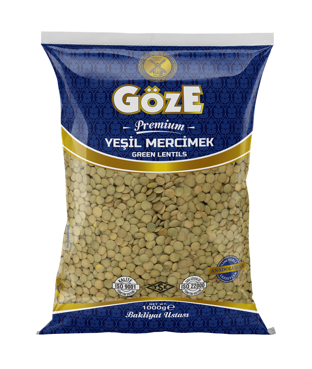 Gözde Yeşil Mercimek 1kg