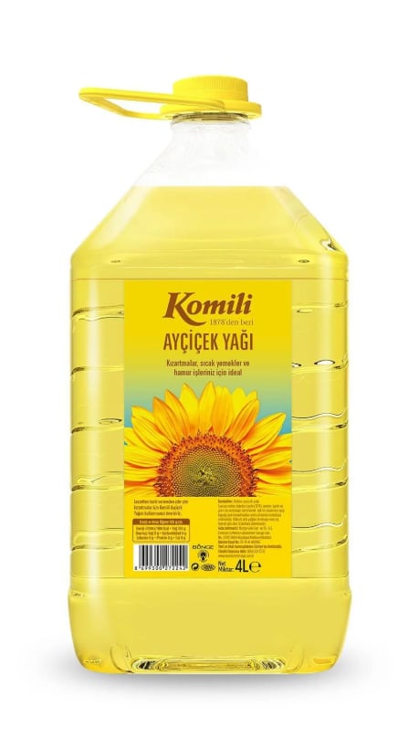 KOMİLİ AYÇİÇEK YAĞI 4 L