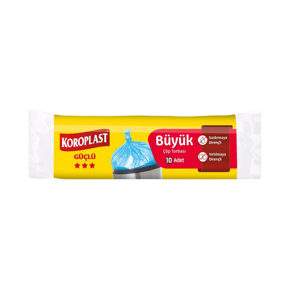 KOROPLAST BÜYÜK BOY ÇÖP TR 65*77 10'LU 