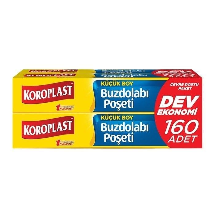 Koroplast Küçük Boy Buzdolabı Poşeti 160'lı 