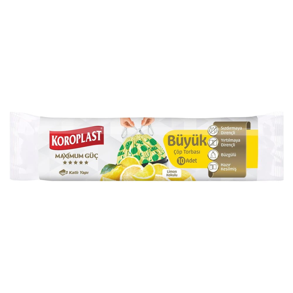 KOROPLAST KÜÇÜK BOY ÇÖP TORBASI 30'LU 40*47 