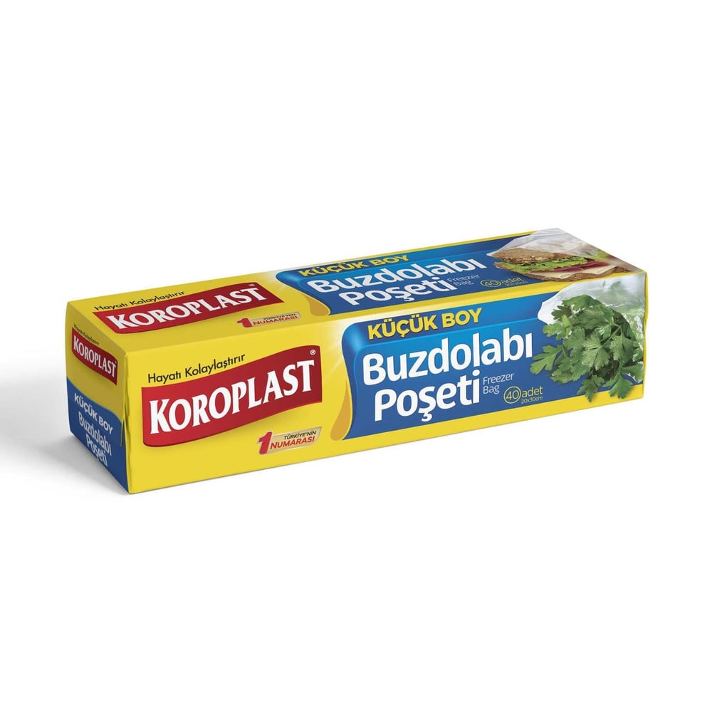 KOROPLAST TEKLİ BUZD. POŞ. KÜÇÜK 40'LI 