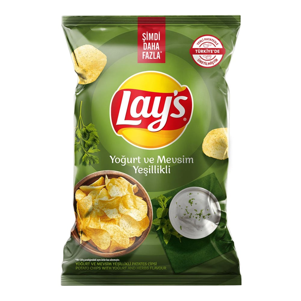 Lay's Yoğurt & Mevsim Yeşillikleri Süper Boy