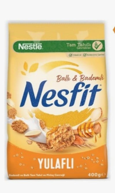 NESFİT BALLI & BADEMLİ MISIR GEVREĞİ 400 GR